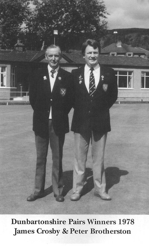 Dunbartonshire Pairs WInners 1974